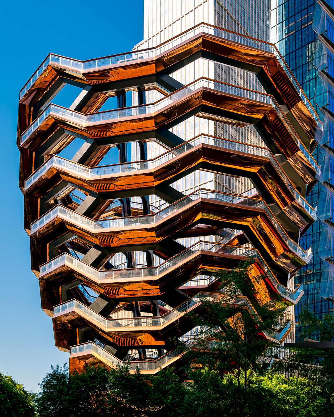 Vessel in Hudson Yard, New York City, USA