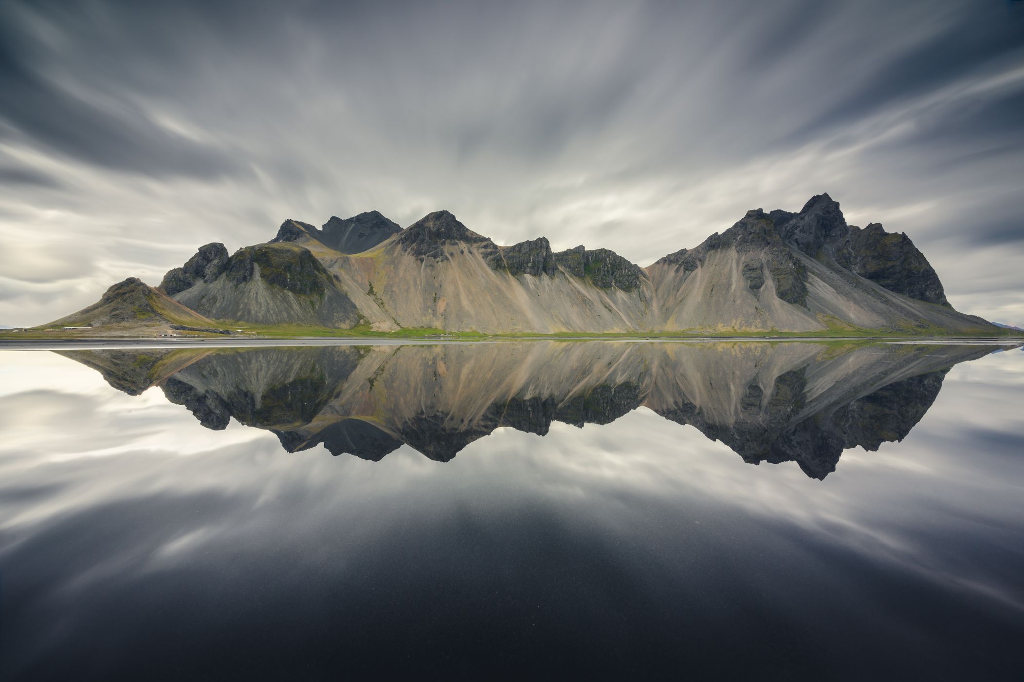Vestrahorn from the beach, Stokkness, Iceland