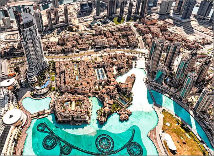 View from Burj Khalifa