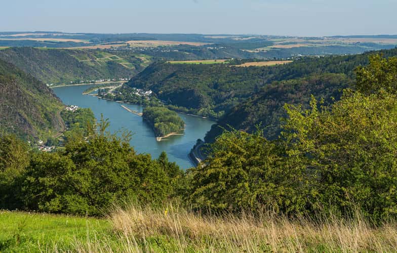 View of the Ehrenthaler Werth