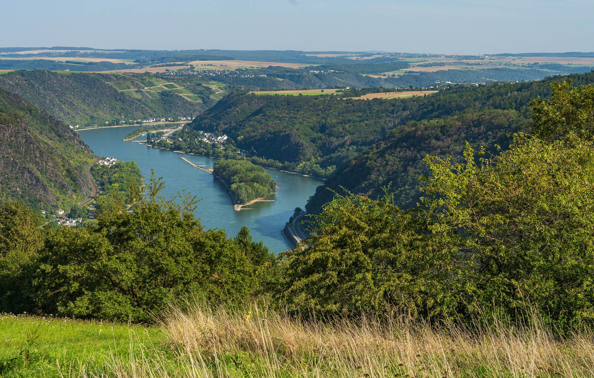 View of the Ehrenthaler Werth, Germany