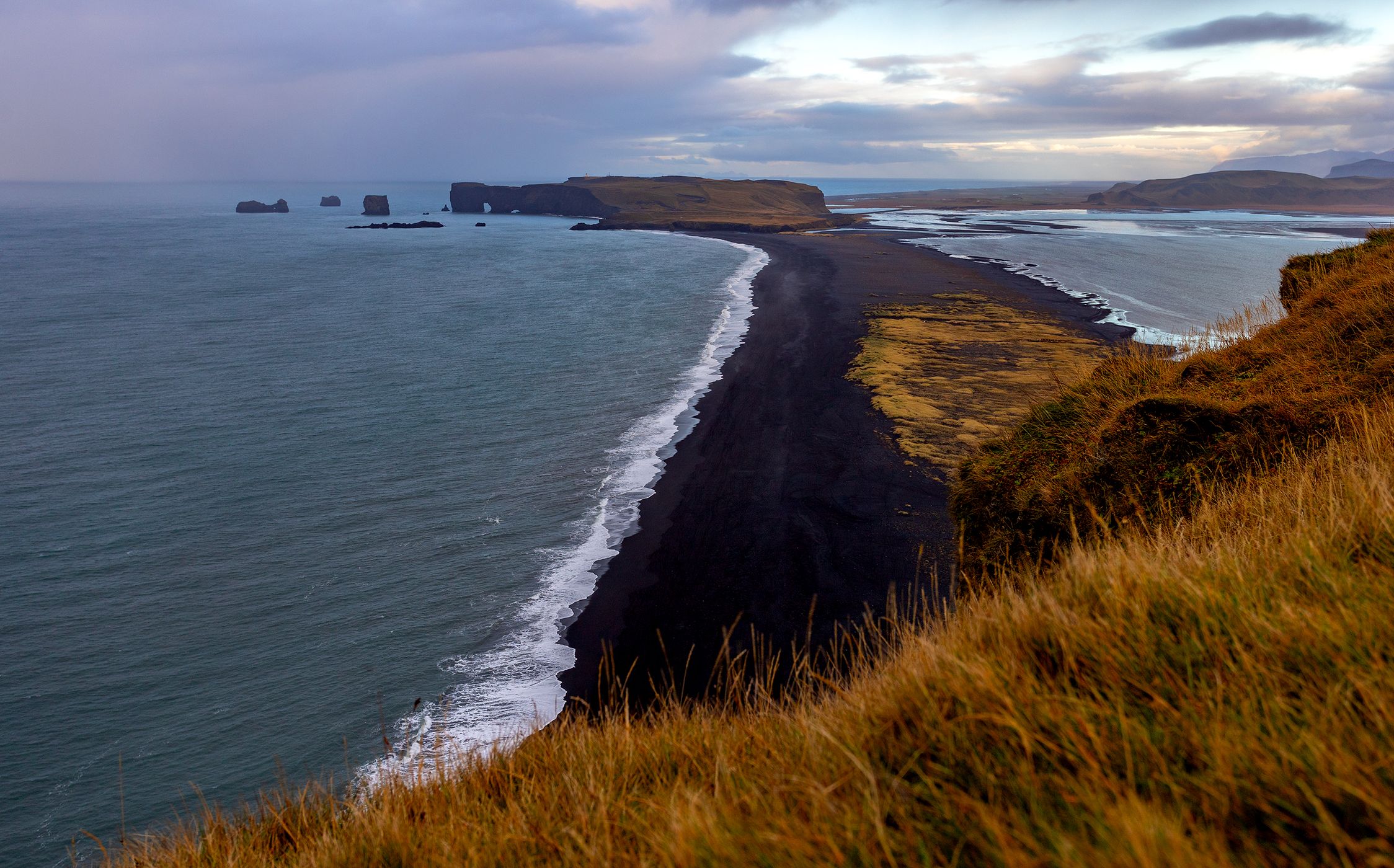 Above Vik, Iceland