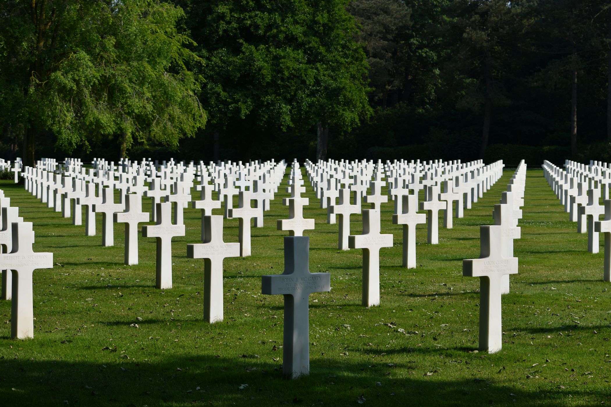 American Cemetery of Normandy, Coleville-Sur-Mer, France