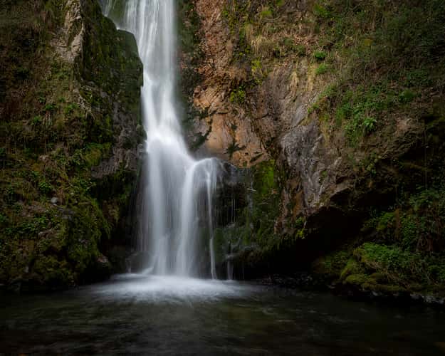 Artikutza waterfall, Basque Country, Spain