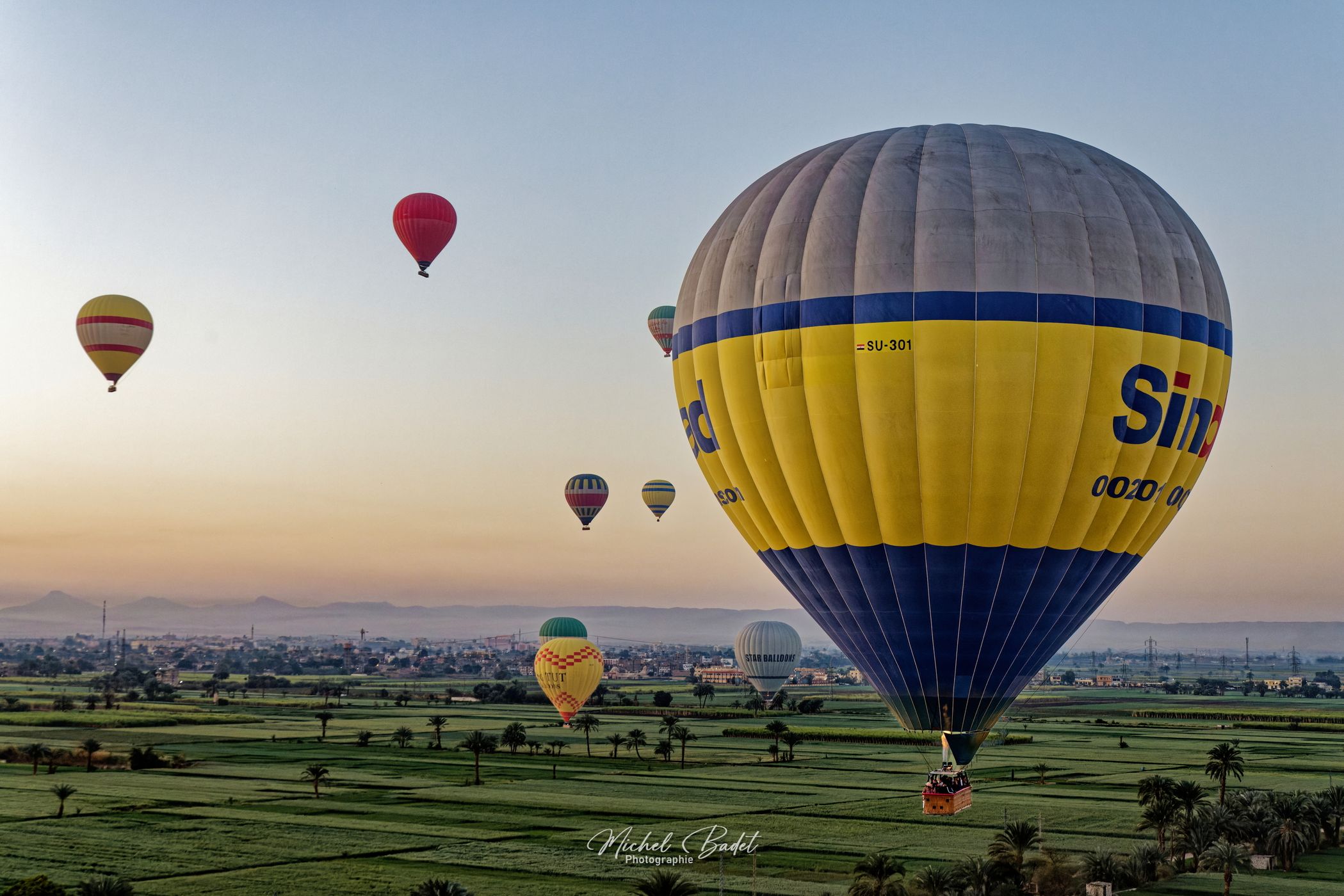 Ballon over Luxor, Egypt