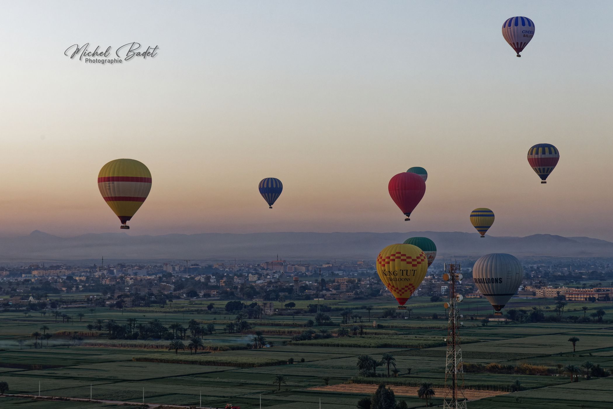 Ballon over Luxor, Egypt