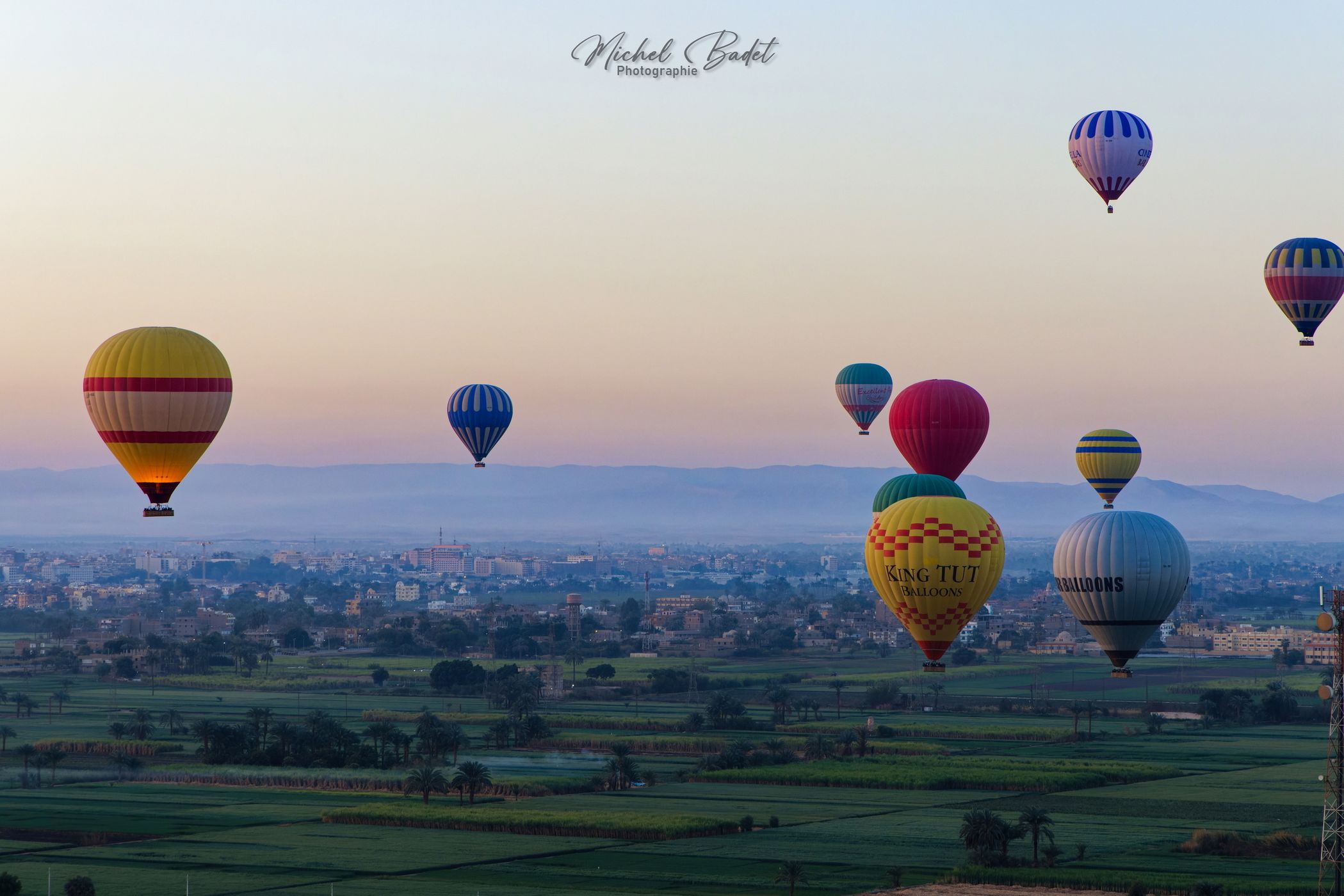 Ballon over Luxor, Egypt