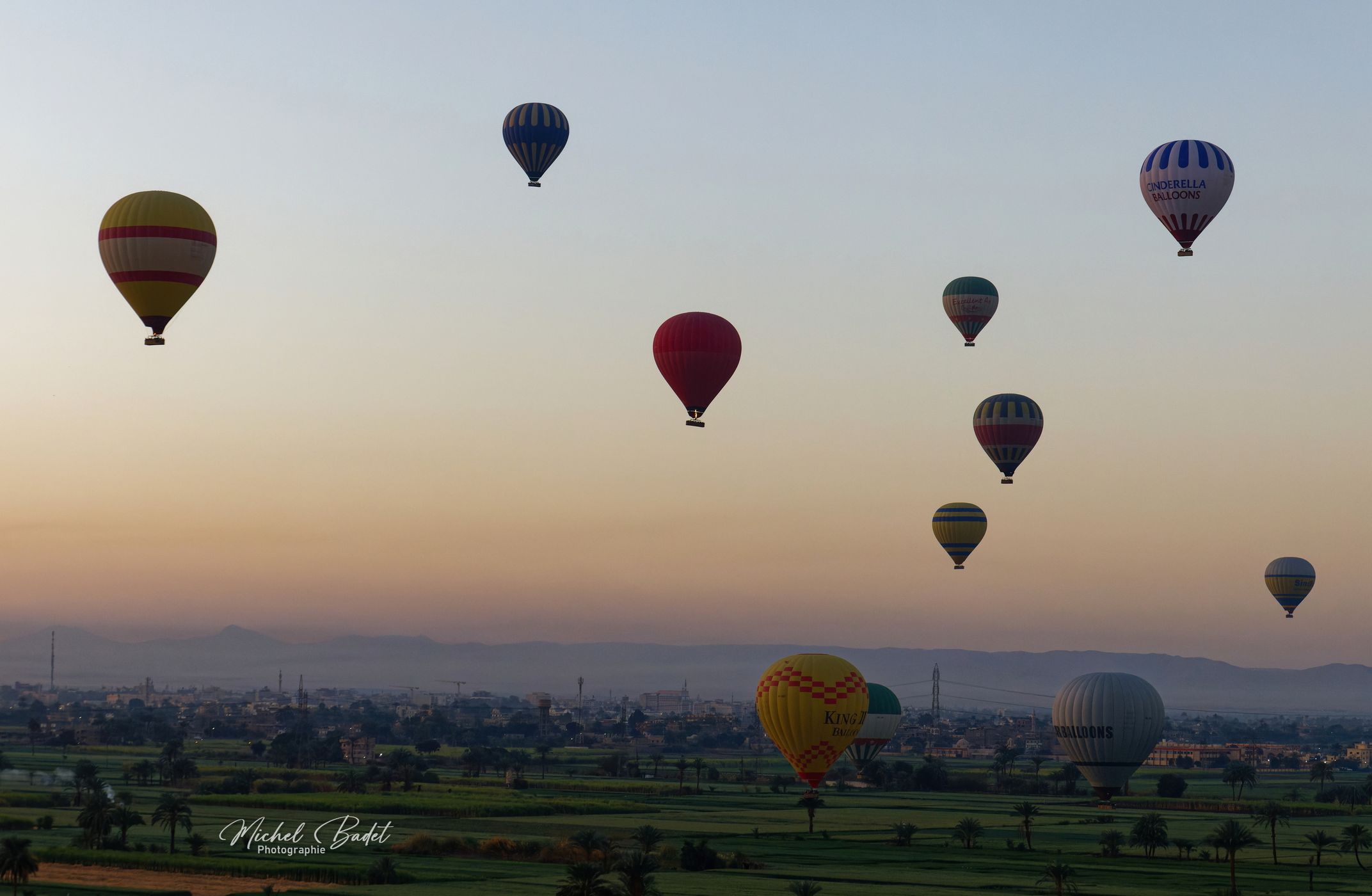 Ballon over Luxor, Egypt