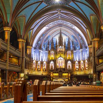Basilique Notre-Dame (Indoors), Montreal, Canada