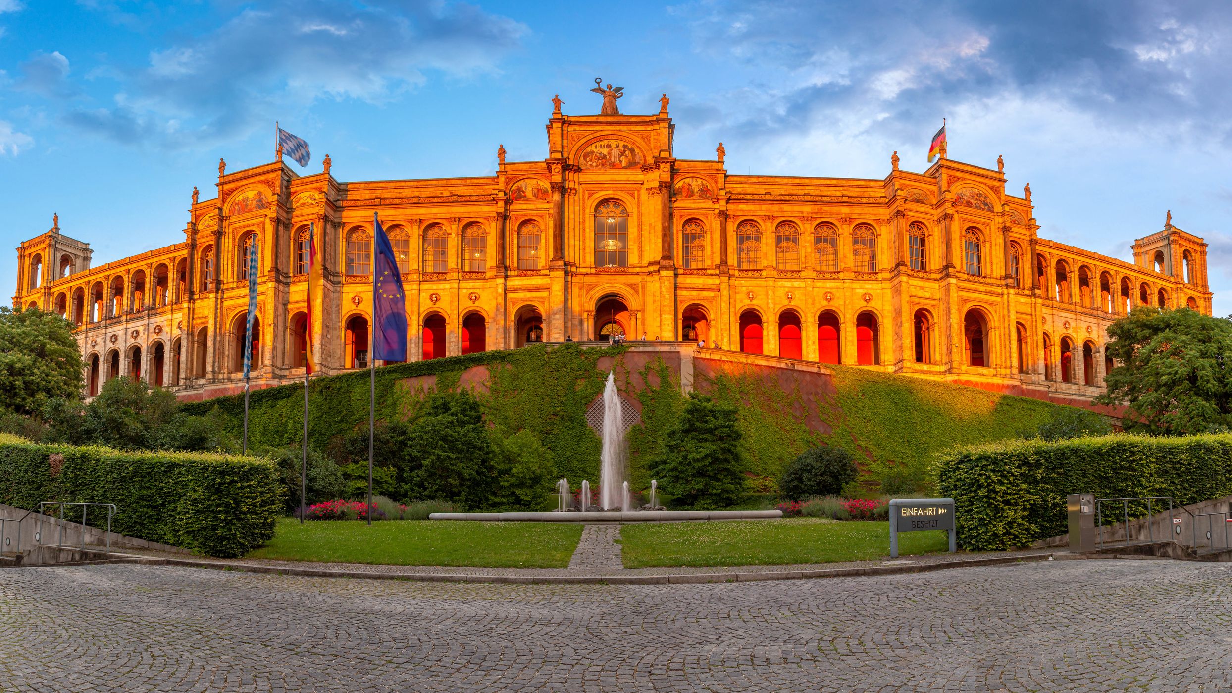 Bavarian Parliament Maximilianeum, Munich, Germany