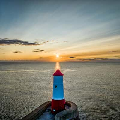 Berwick Lighthouse,  Berwick-Upon-Tweed, England, United Kingdom