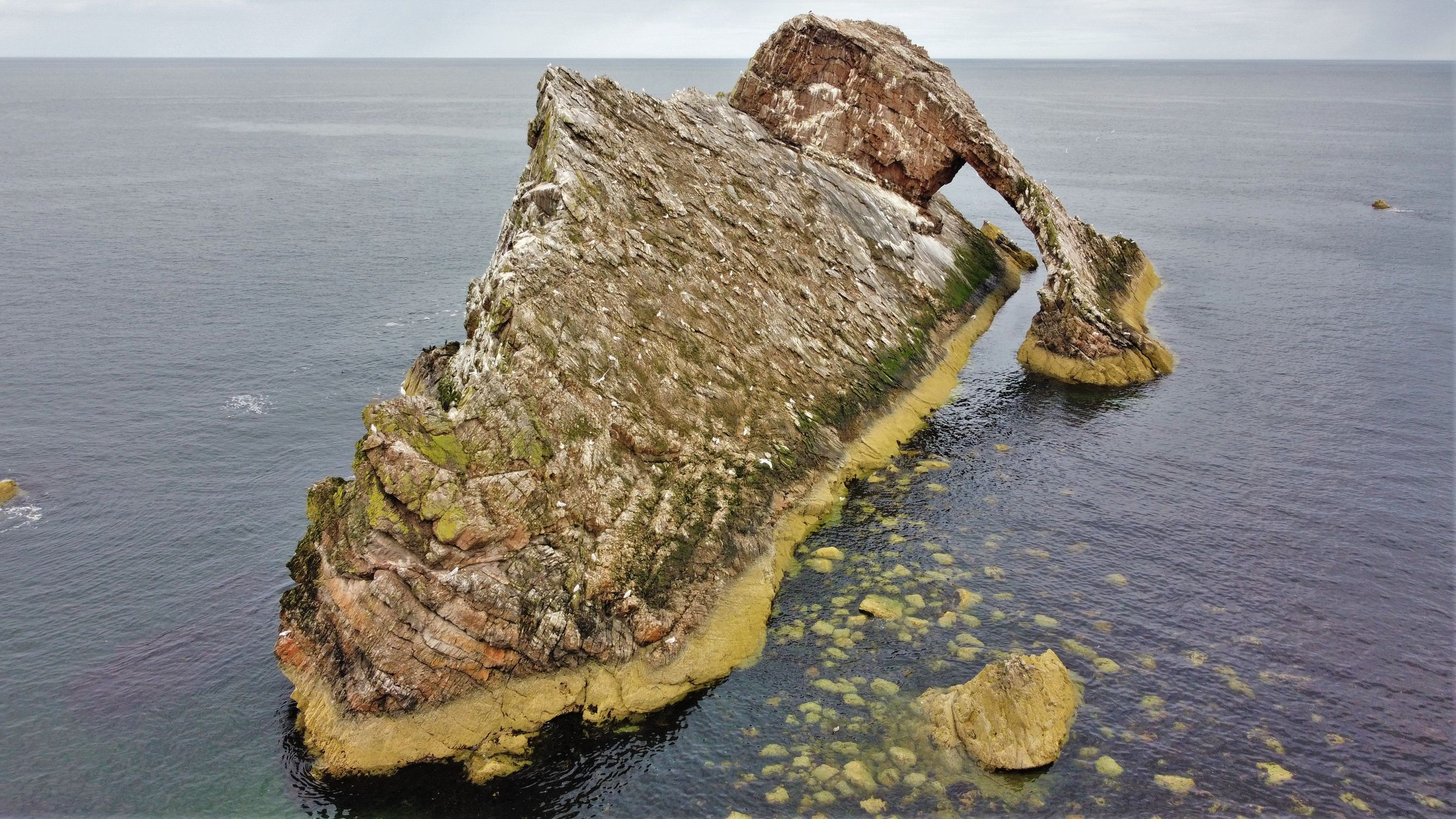 Bow and Fiddle Rock, Scotland, United Kingdom
