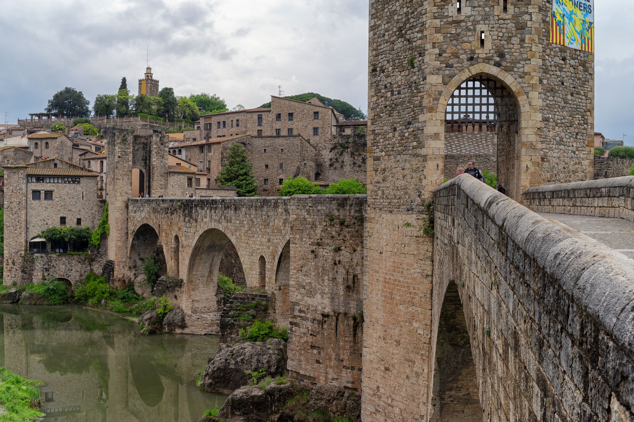 Bridge of Besalú, Spain