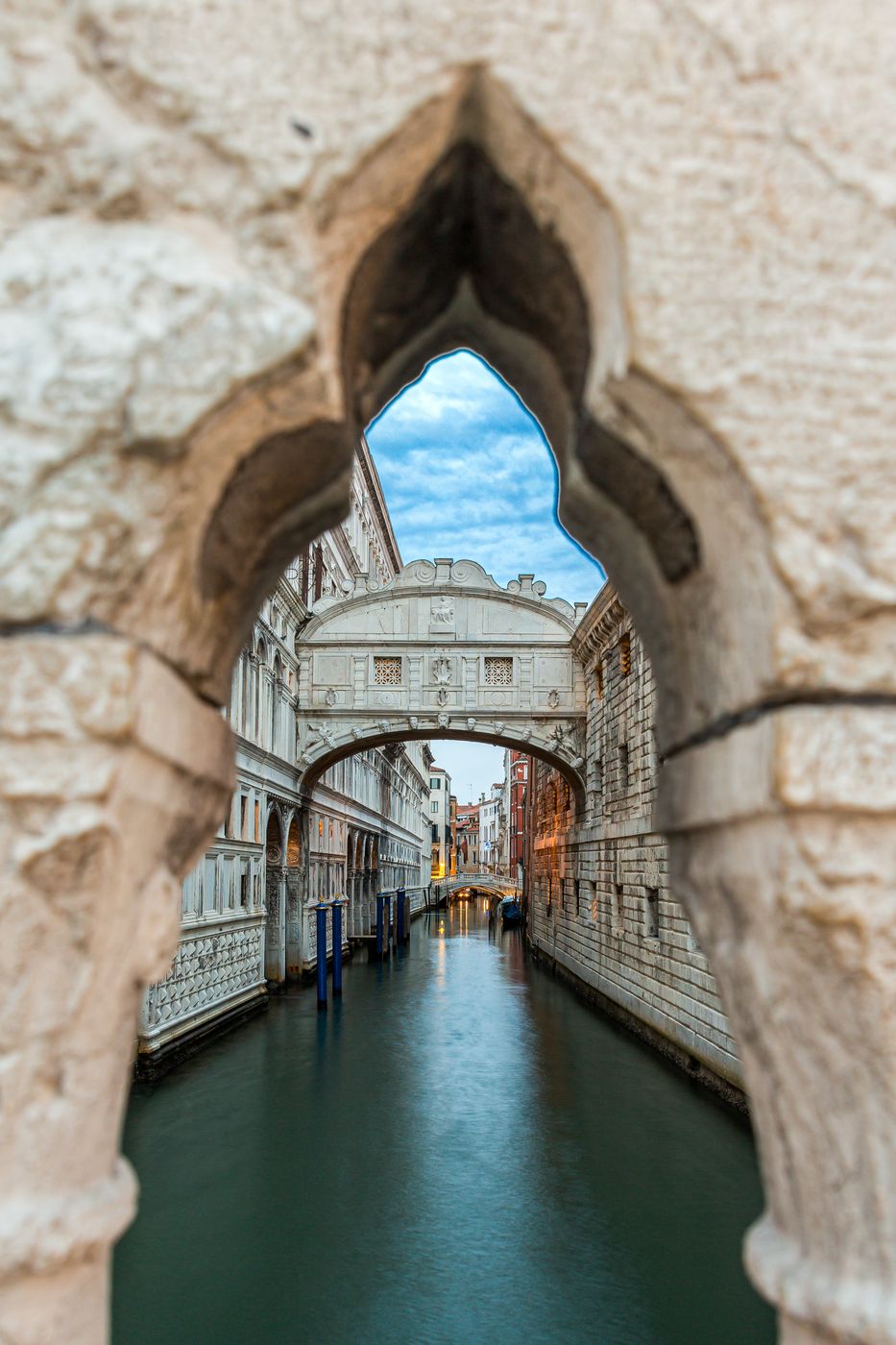 Bridge of sighs, Venice, Italy