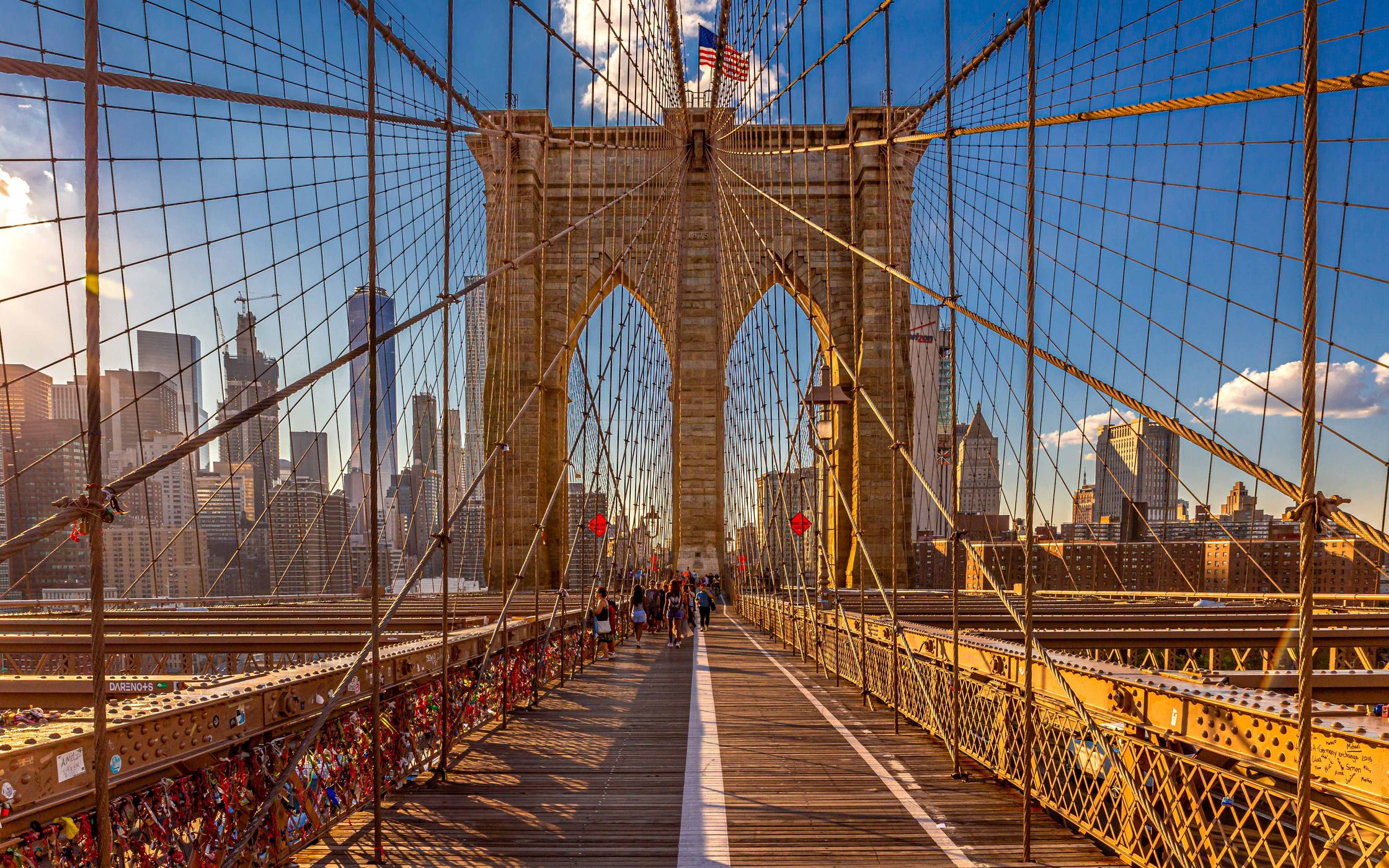 Brooklyn Bridge, New York City, USA