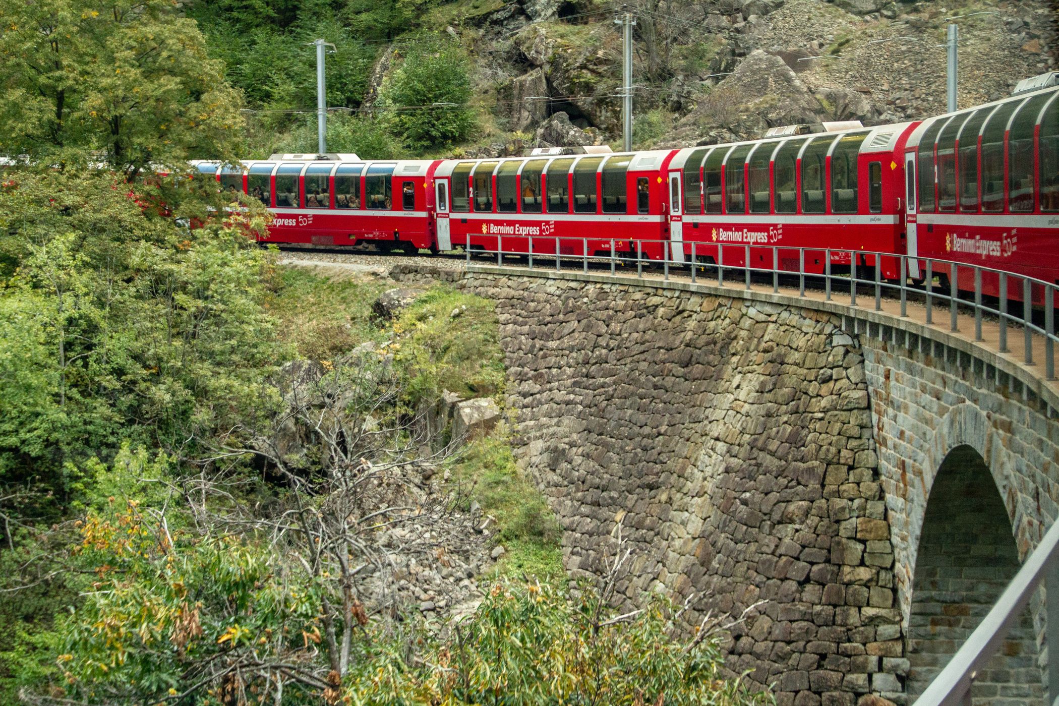 Brusio spiral (Kreisviadukt), Switzerland