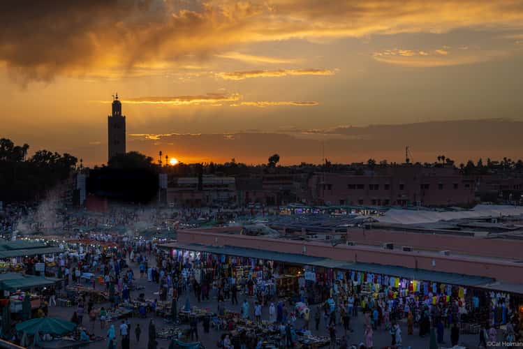 Marrakech Café on Jamaa El-Fnaa