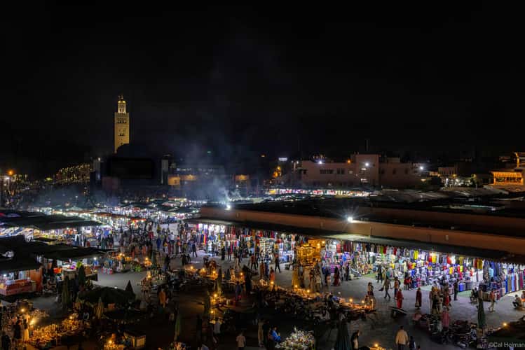 Marrakech Café on Jamaa El-Fnaa