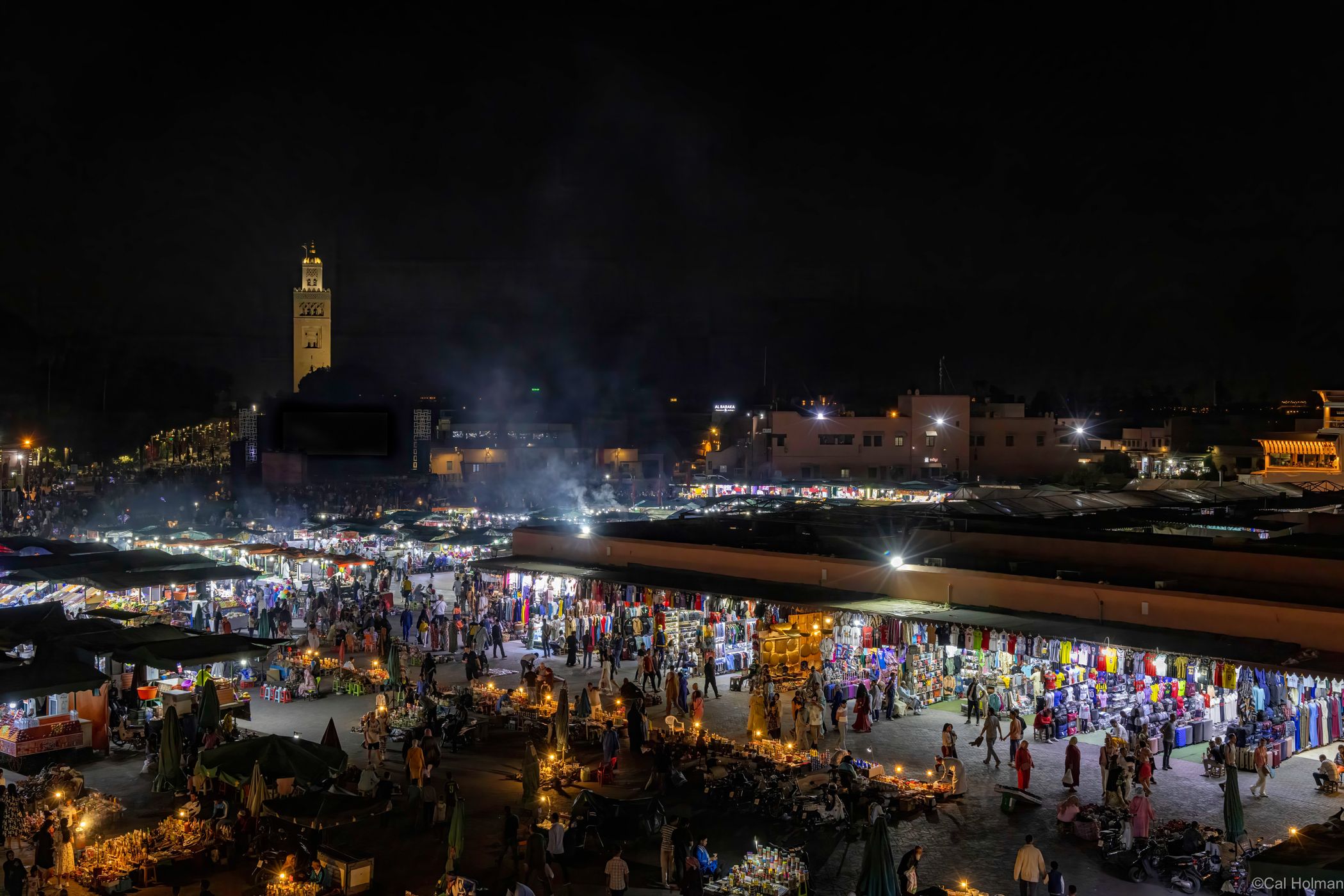 Marrakech Café on Jamaa El-Fnaa, Morocco