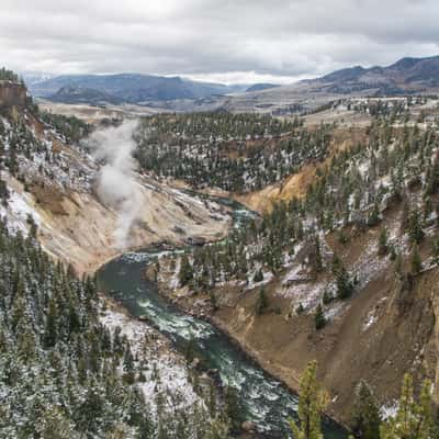 Calcite Springs Overlook, USA