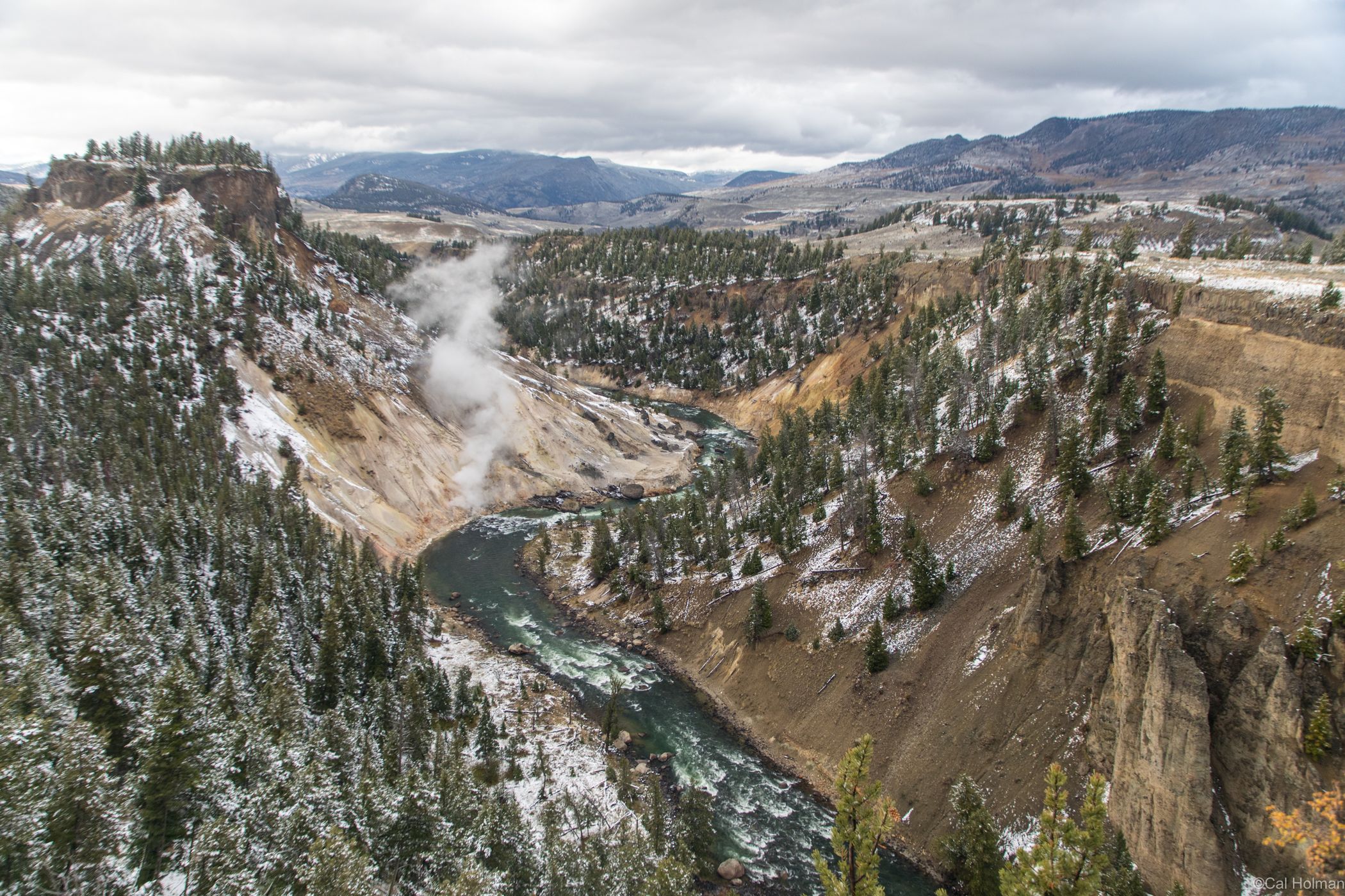 Calcite Springs Overlook, USA