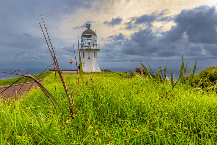 Light Beams Lighthouse, Cape Reinga, North Island