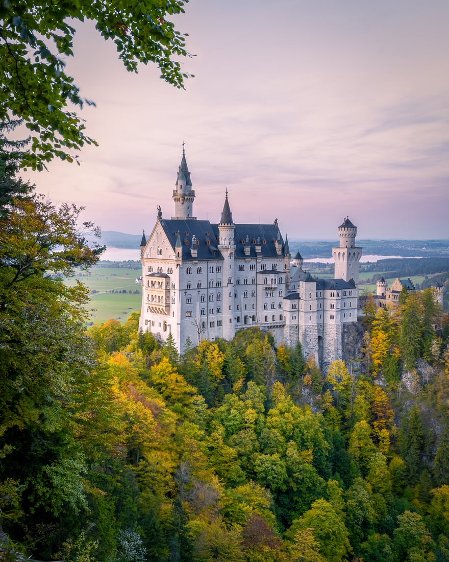 The hidden Neuschwanstein spot, Germany