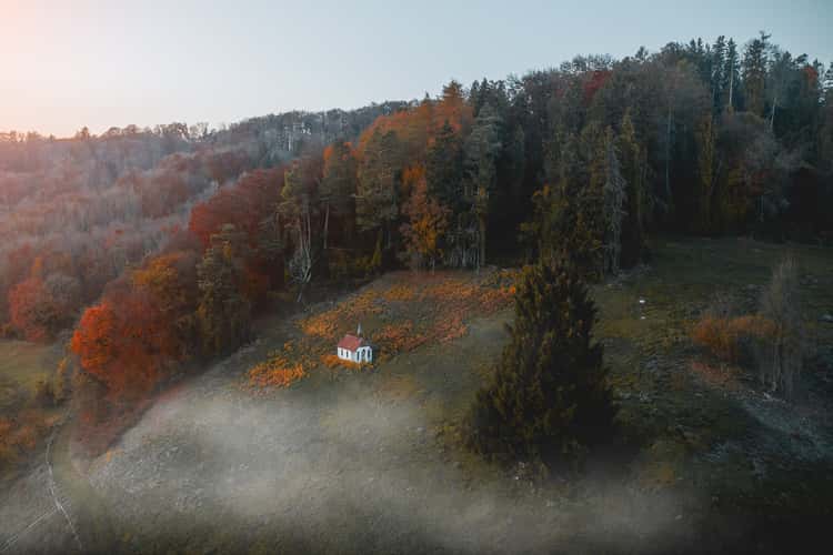 Chapel on the Hill (Drone)