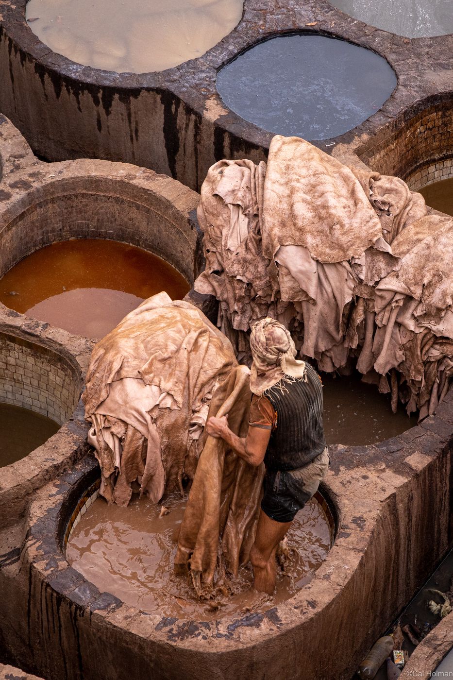 Chouara Tanneries Fes, Morocco