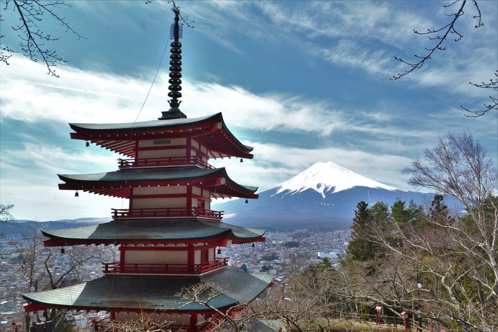 Chureito Pagoda - Mt Fuji, Japan