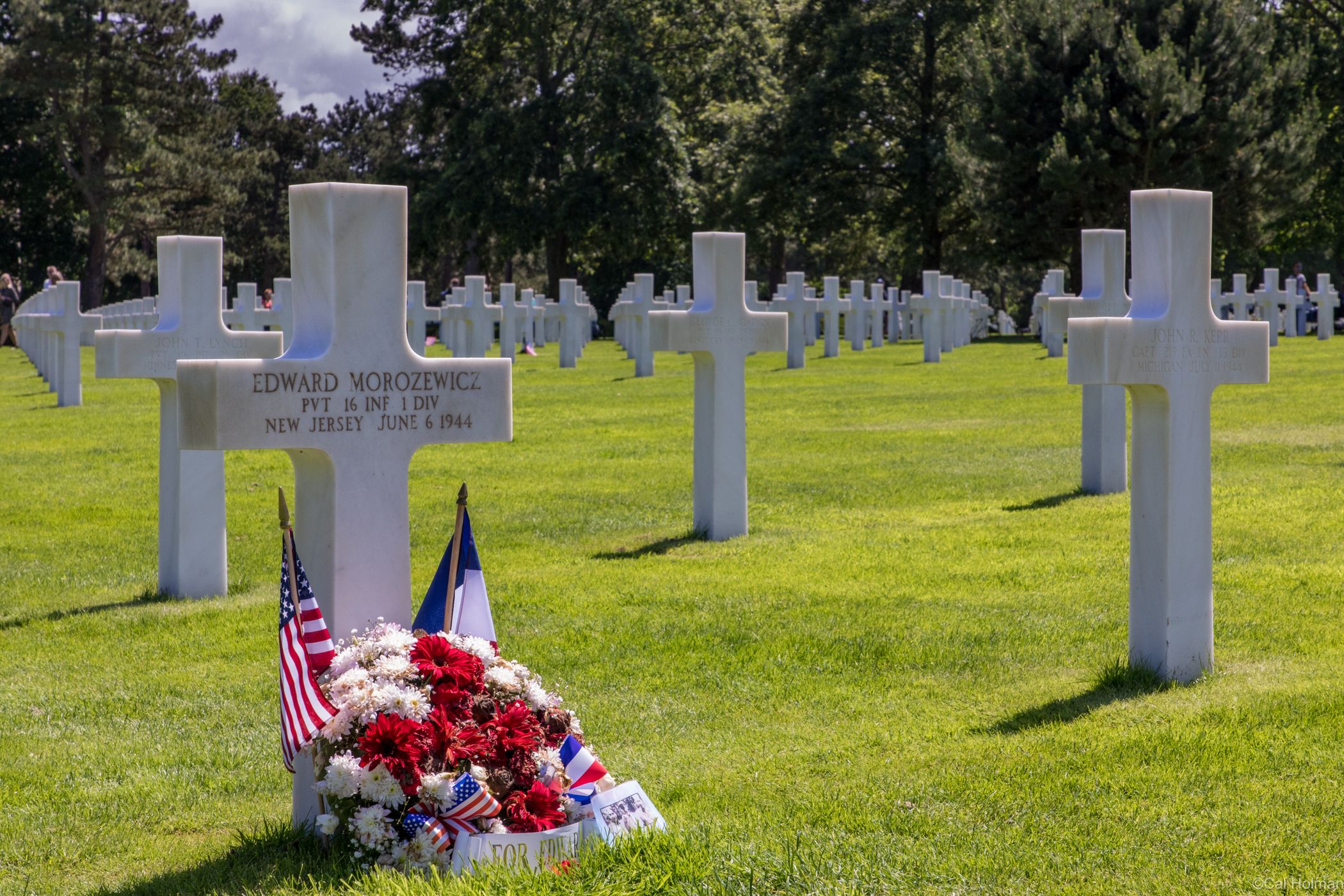 Colleville-sur-Mer American cemetery, France