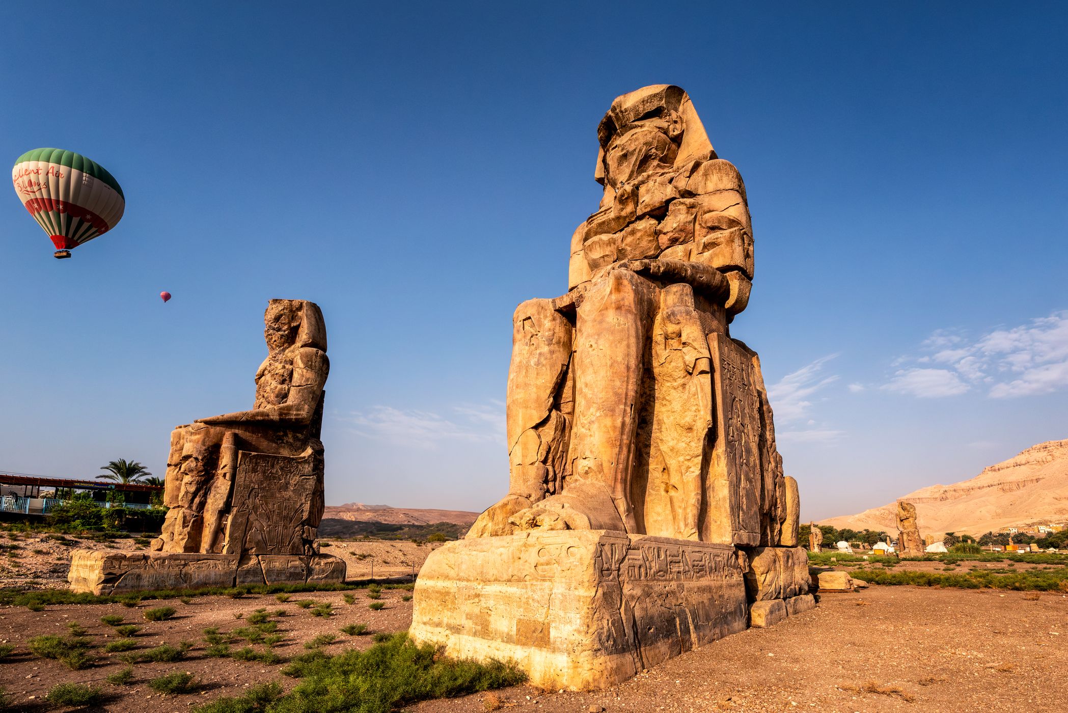 Colosos de Memnon, Egypt