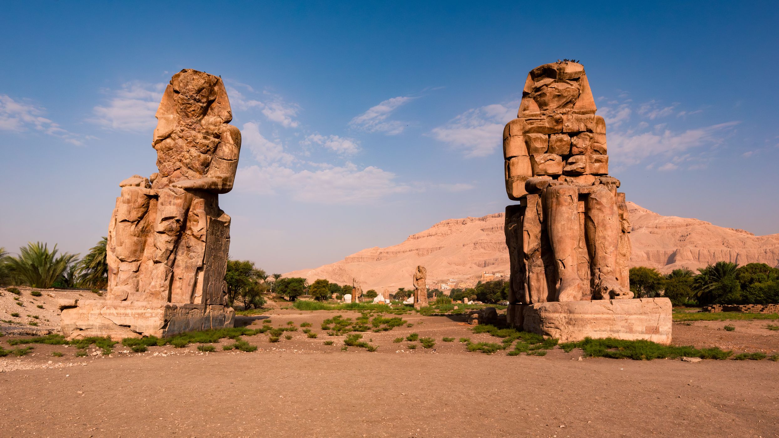 Colosos de Memnon, Egypt