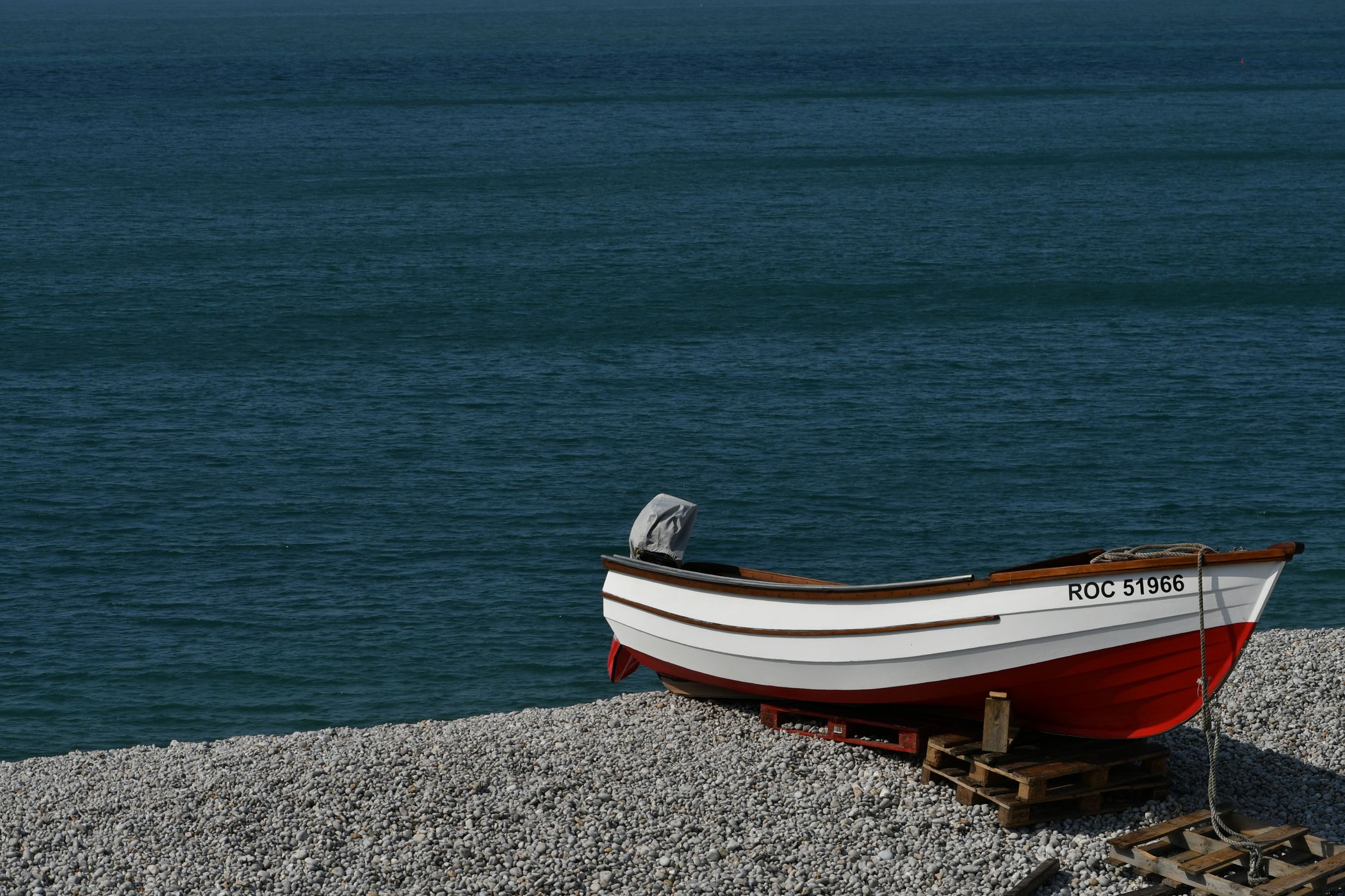 Etretat Beach Boat, France, France