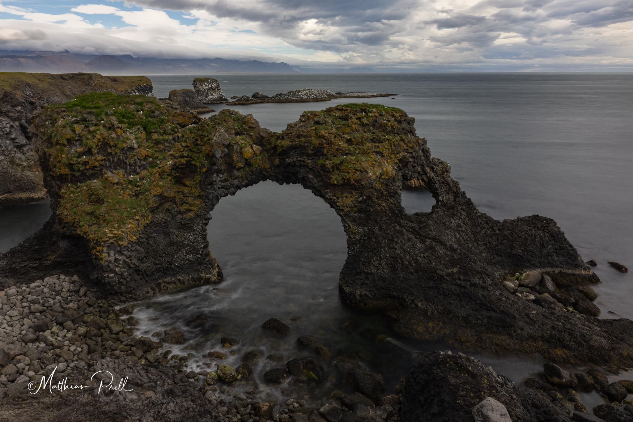 Gatklettur Stone Arch, Arnarstapi, Iceland