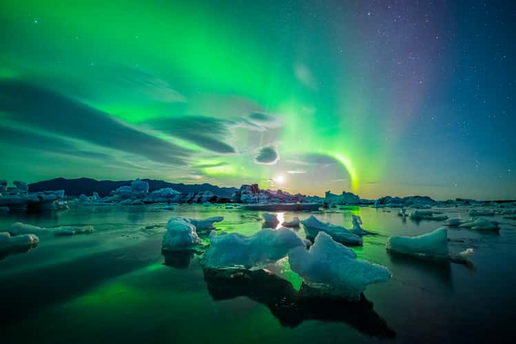 Glacial Lagoon at Jökulsárlón