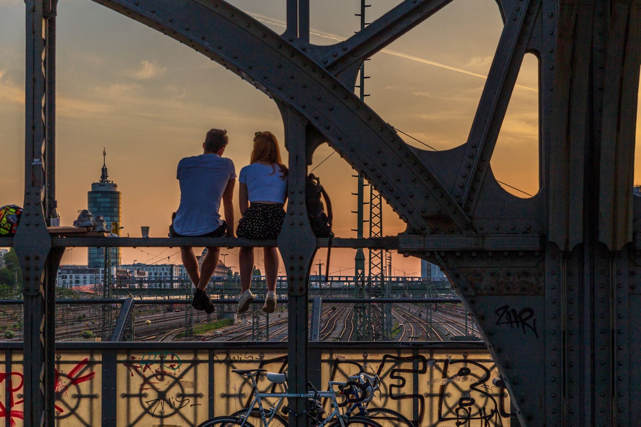 Hackerbrücke in München, Germany