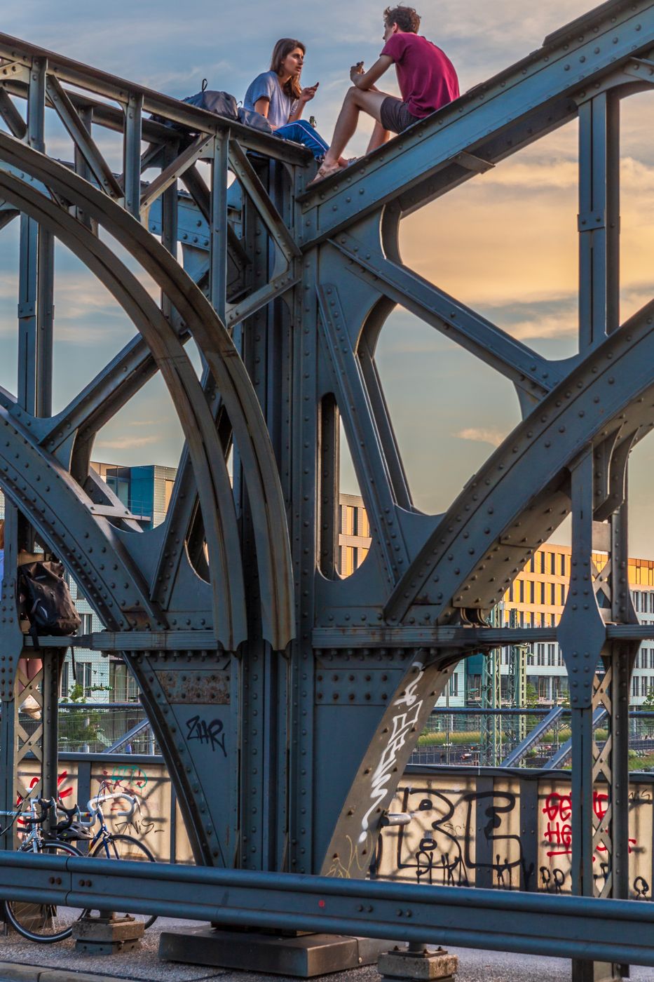 Hackerbrücke in München, Germany