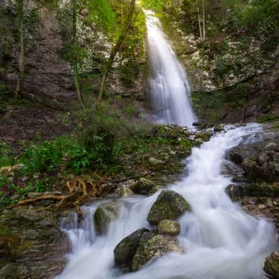 Hatujle Waterfall, Slovenia