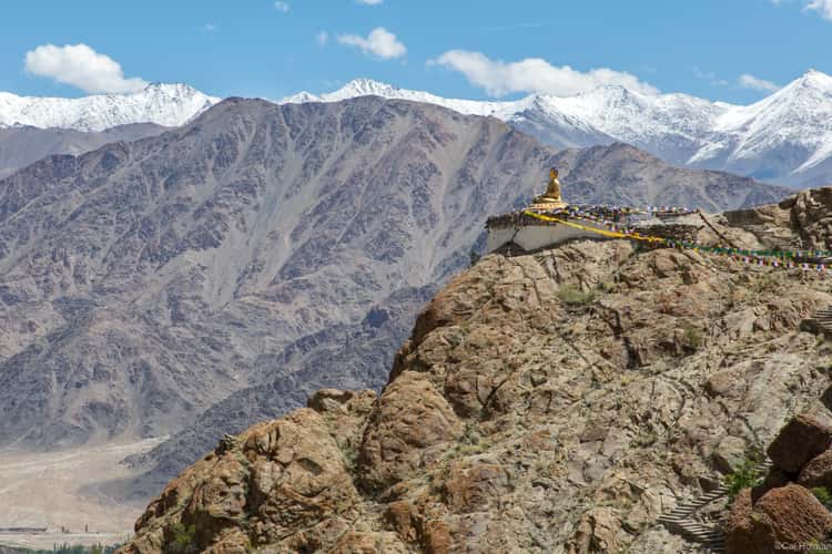 Hemis, The courtyard of the monastery