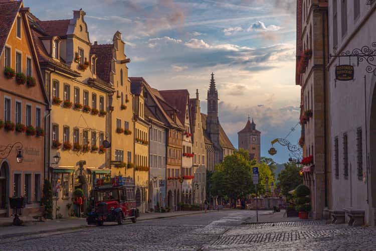 Herrengasse in Rothenburg ob der Tauber