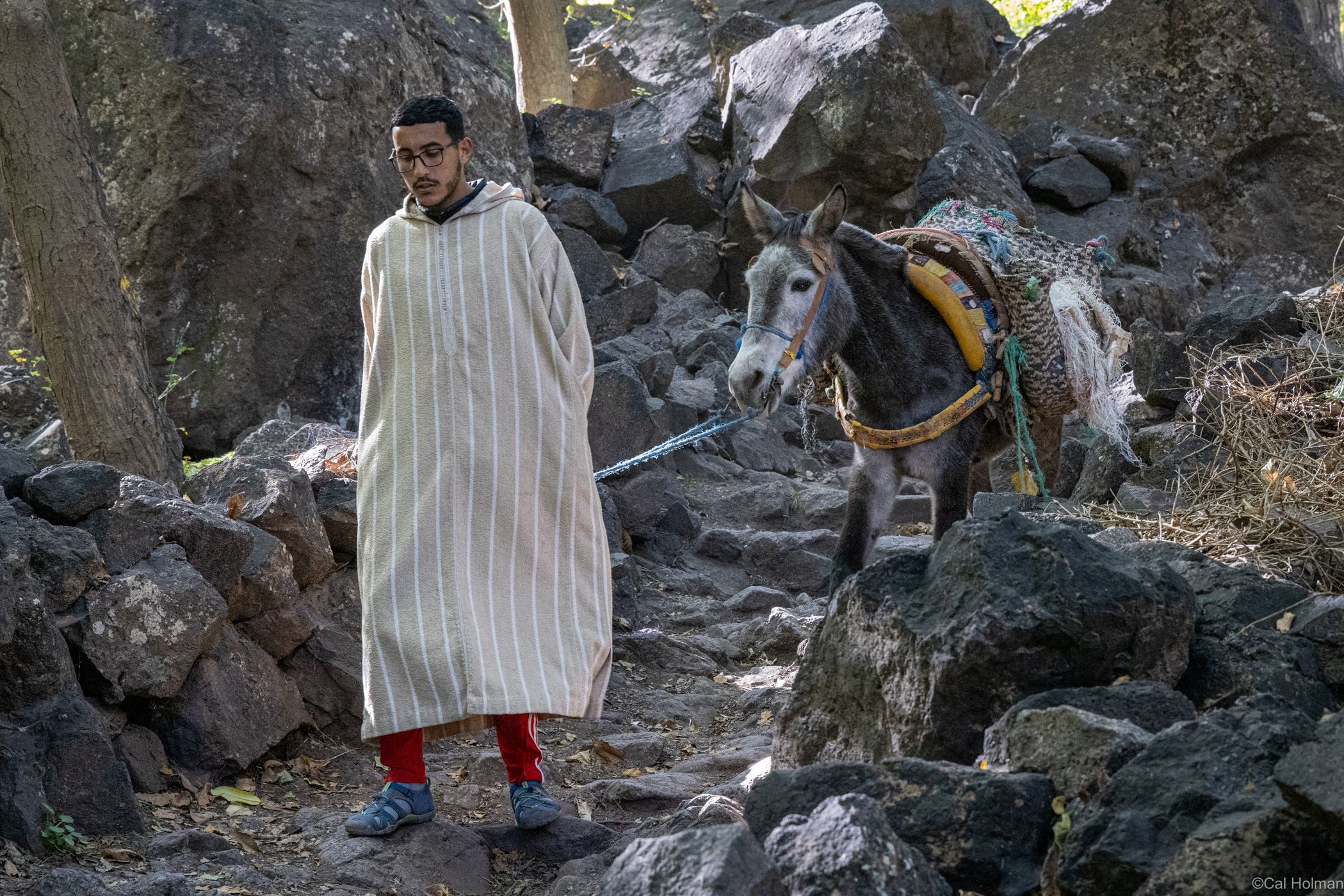 Hike from Imlil to Aroumd, Morocco
