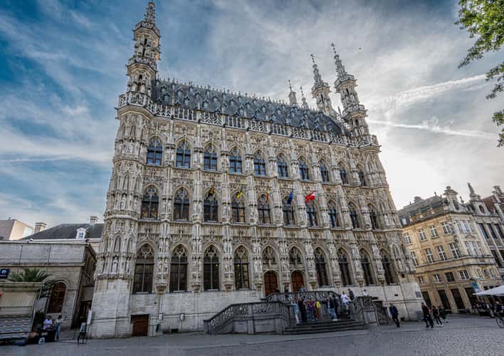 Historical Leuven Town Hall