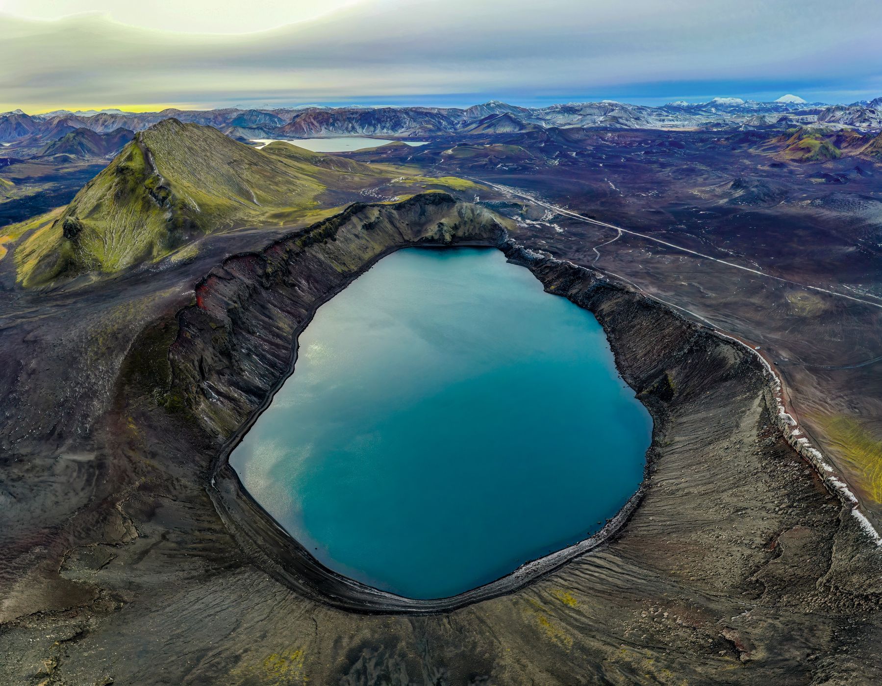 Hnausapollur (Bláhylur), Iceland