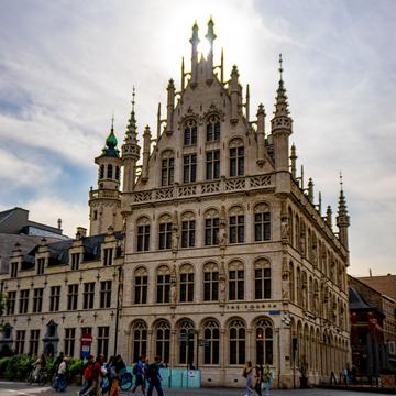 Historical Leuven Town House, Belgium