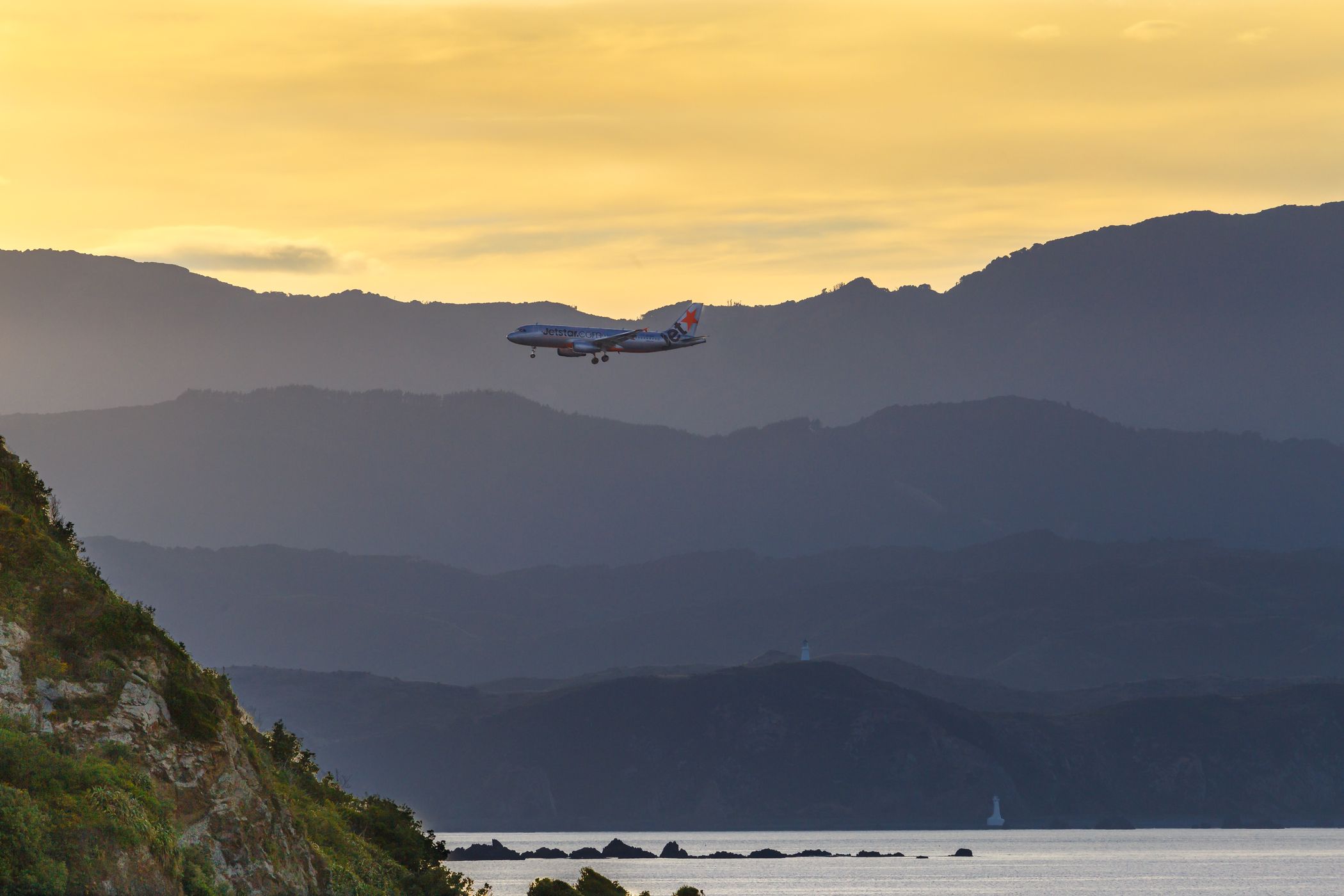 Houghton Bay in Wellington, New Zealand