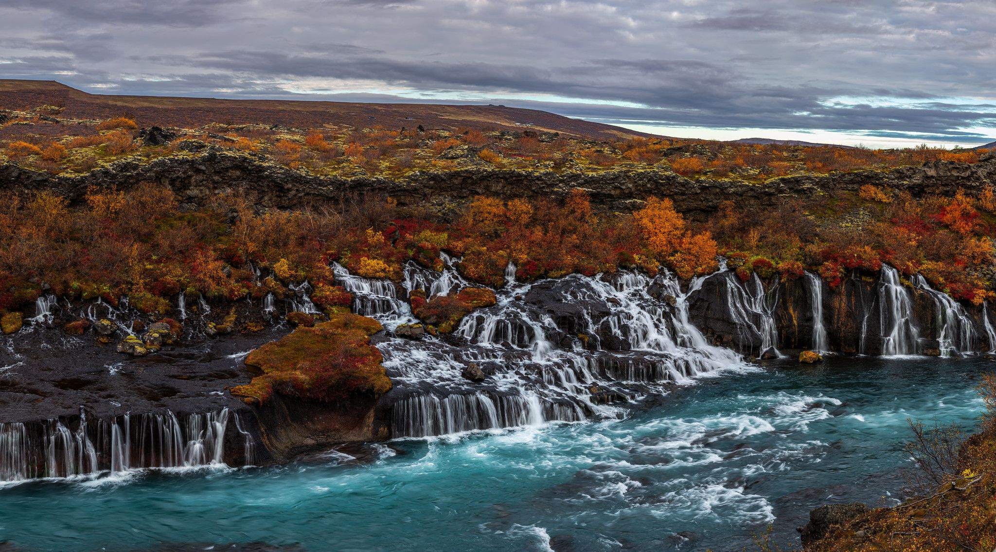Hraunfossar, Iceland, Iceland