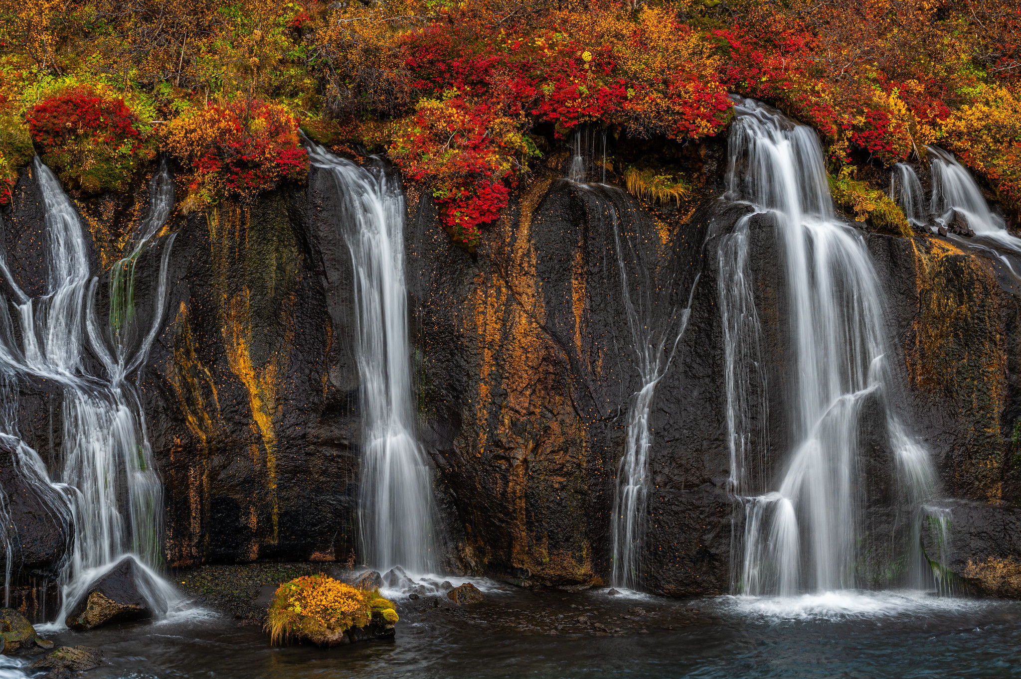 Hraunfossar, Iceland, Iceland
