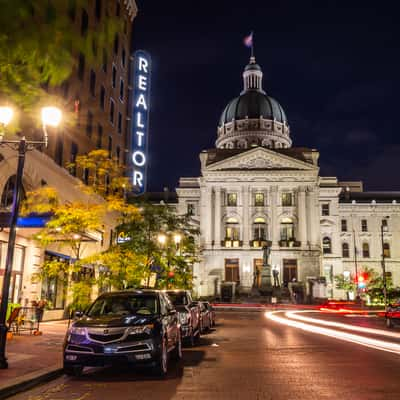 Indiana Statehouse - Indianapolis, USA