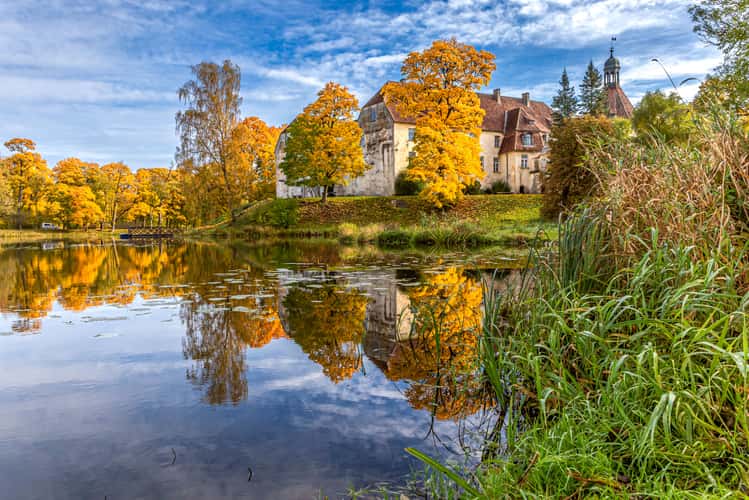 Jaunpils Manor in Latvia